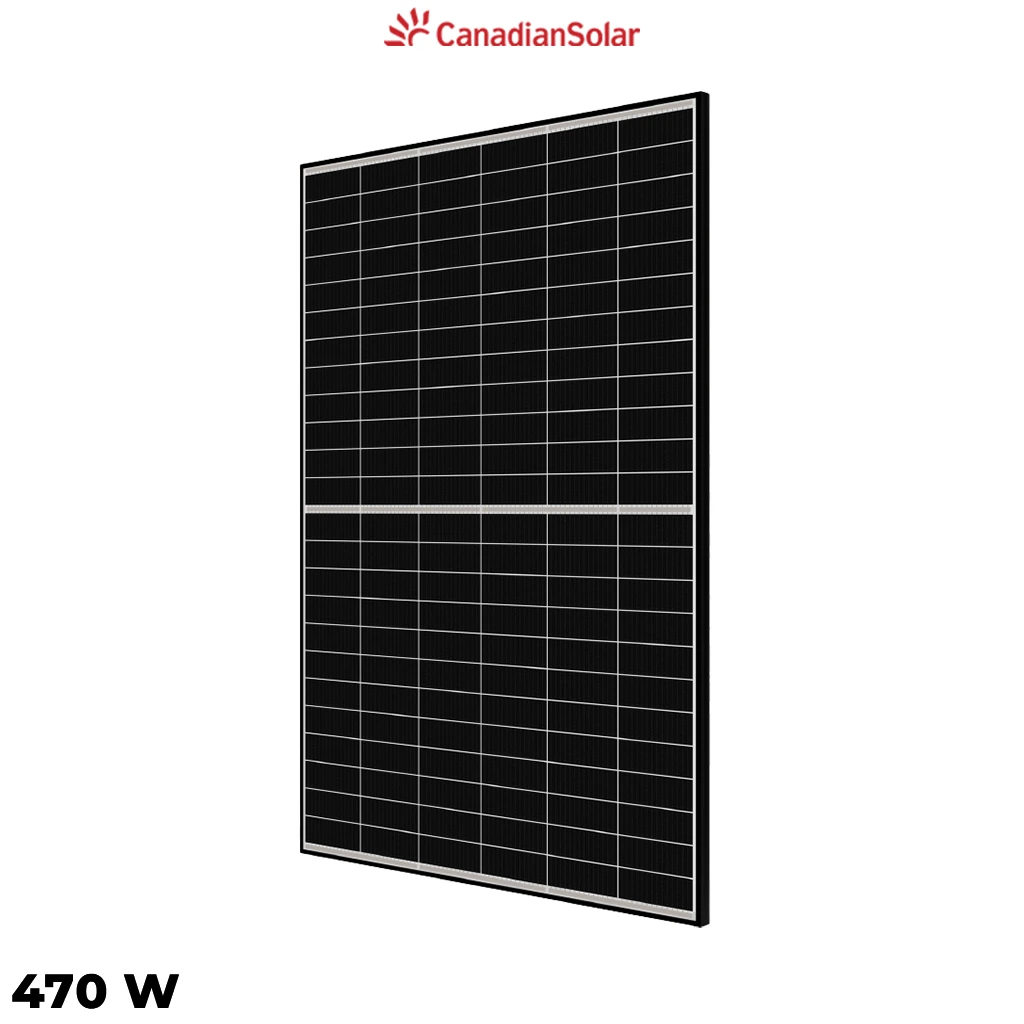 پنل خورشیدی 470 وات مونوکریستال CANADIAN SOLAR