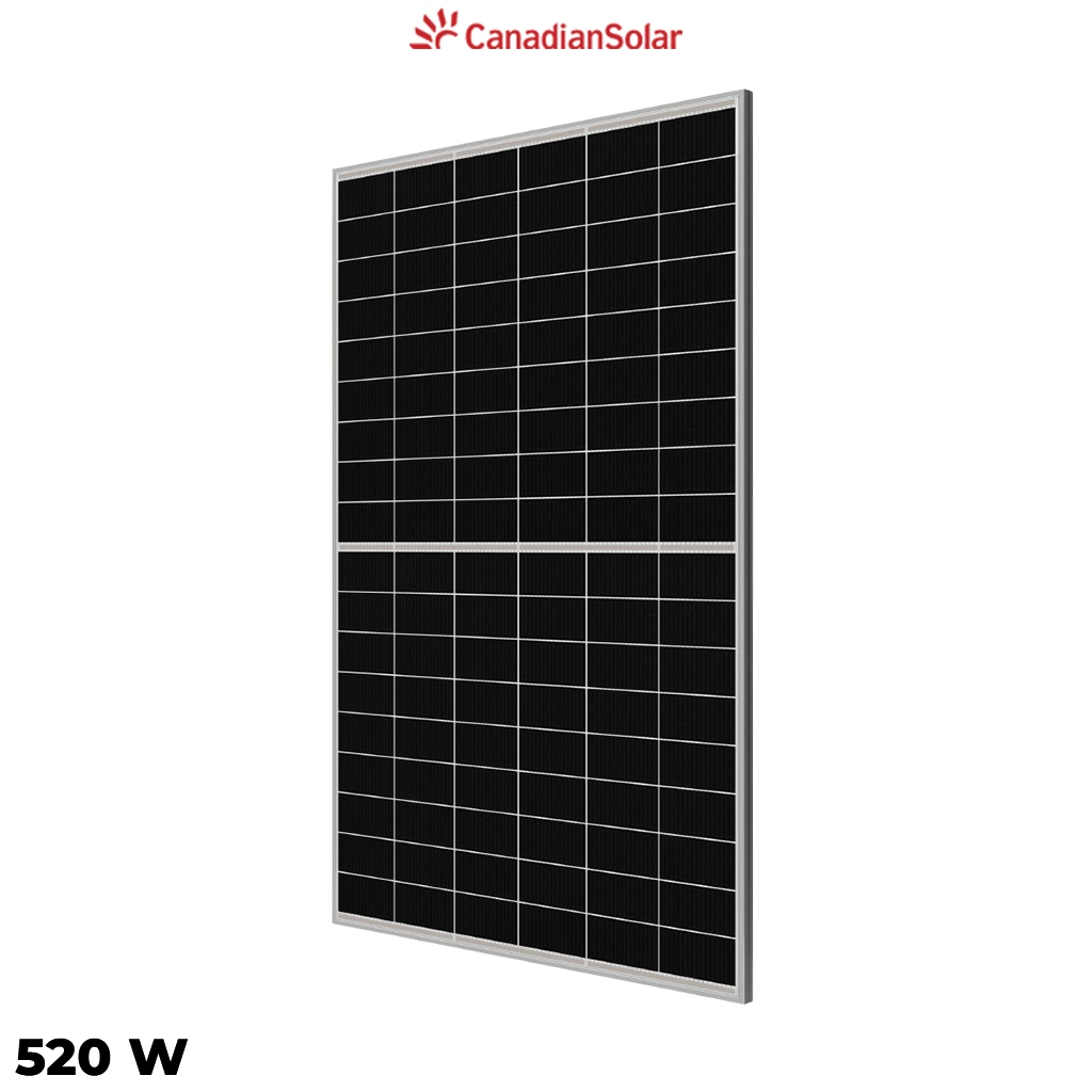 پنل خورشیدی 520 وات مونوکریستال CANADIAN SOLAR