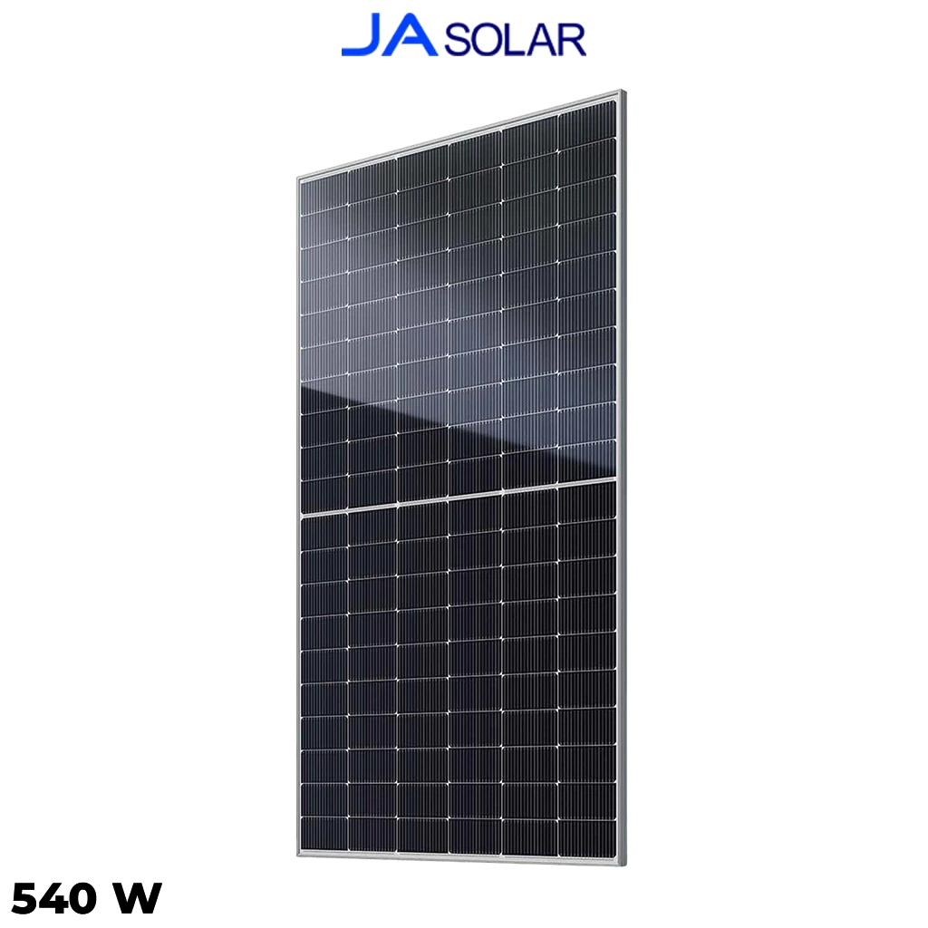 پنل خورشیدی 540 وات دوطرفه مونوکریستال JA SOLAR